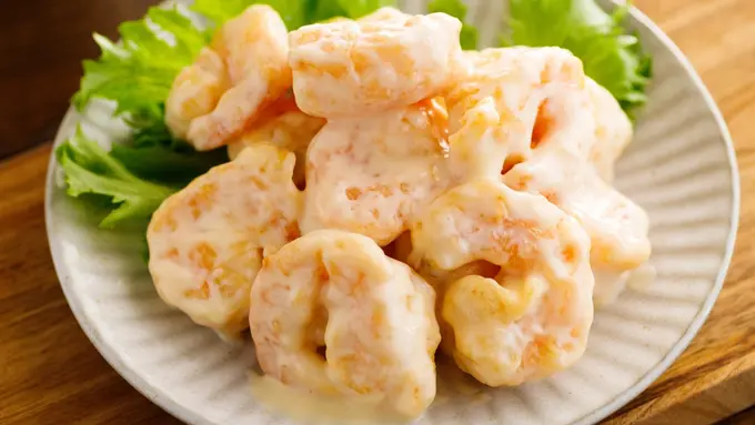 resep udang mayonaise