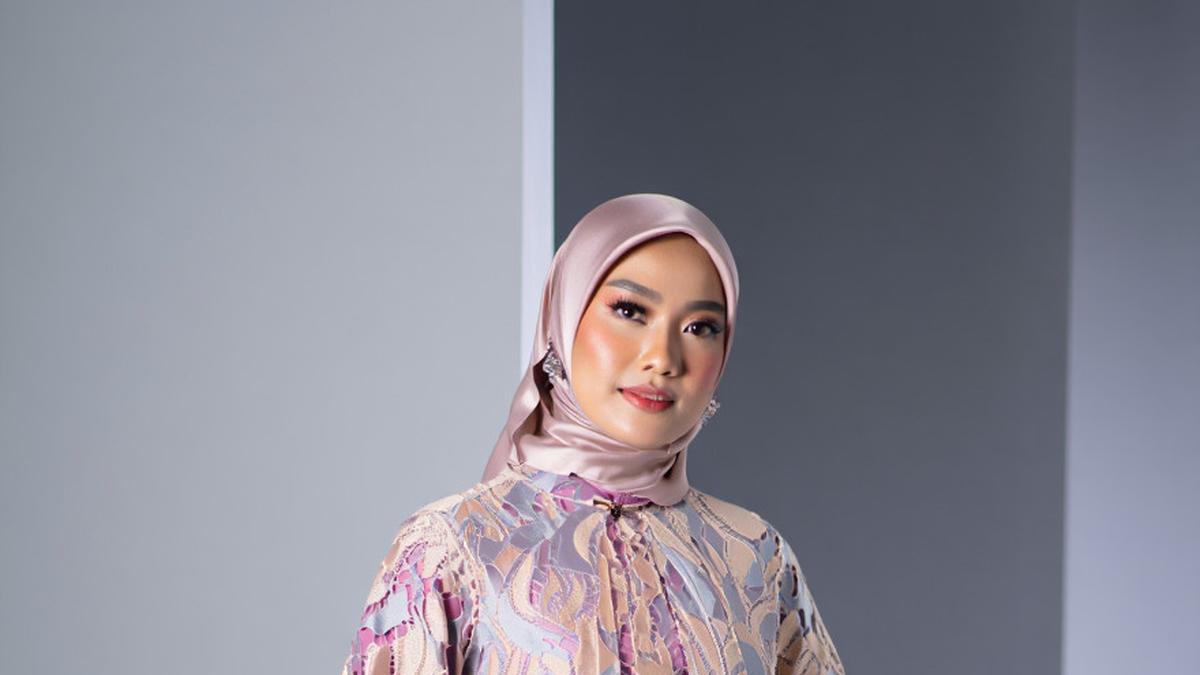 7 Gamis Brokat Inner Outer untuk Berbagai Acara, Nyaman Dipakai Seharian