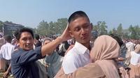 Potret Ibnu Jamil dan Mantan Istri Dampingi Dhofin (Sumber: IG/mayamaula)