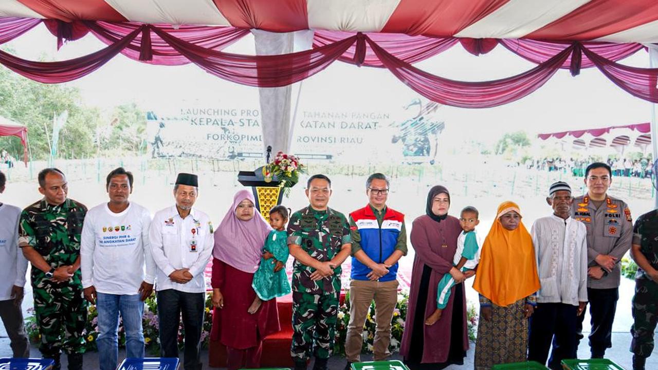 Bekerja sama dengan TNI Angkatan Darat (TNI AD), PT Pertamina Hulu Rokan (PHR) berencana mengembangkan pertanian tanaman pangan, guna mendukung program Ketahanan Pangan Nasional.