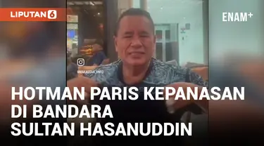 Hotman Paris Kepanasan di Bandara Sultan Hasanuddin, Pengelola Minta Maaf