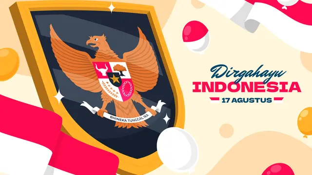 Ilustrasi hari kemerdekaan, HUT RI