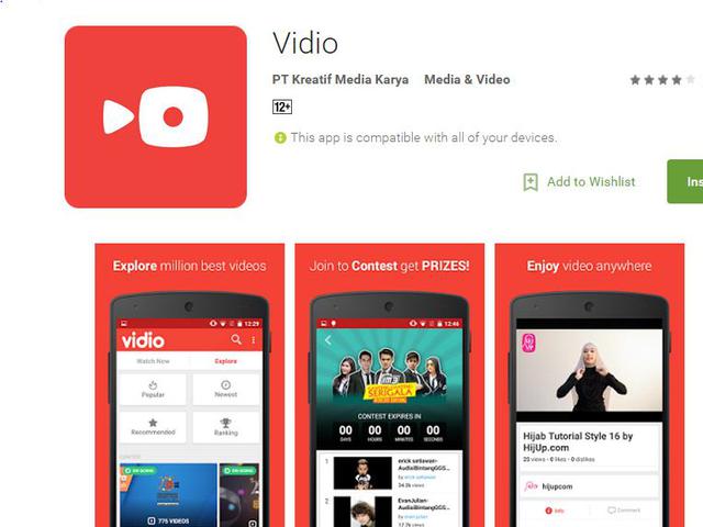 Aplikasi Vidio Com Jadi Tempat Baru Untuk Nonton Video Seru Tekno Liputan6 Com Tanpa perlu khawatir dengan pemblokiran situs dari pemerintah indonesia lewat kominfo. aplikasi vidio com jadi tempat baru