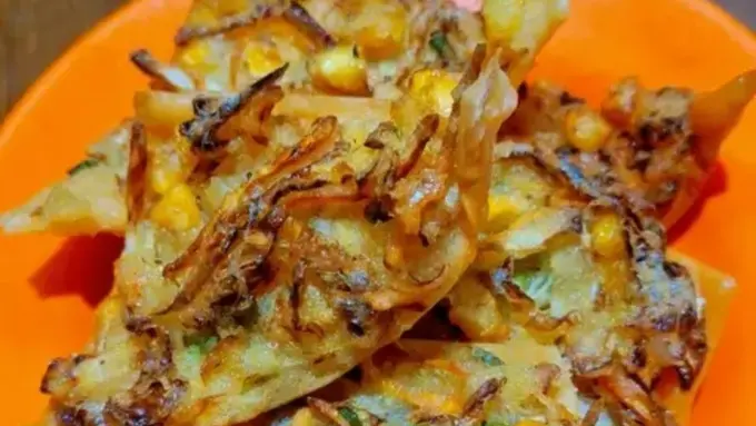 Cara membuat bakwan tetap krispi