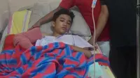 Yudhistira (16) diduga menjadi korban salah tembak anggota Polsek Carita. (Liputan6.com/Yandhi Deslatama)