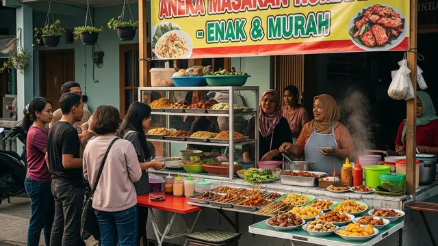 Inspirasi Booth Warung Depan Rumah yang Menarik