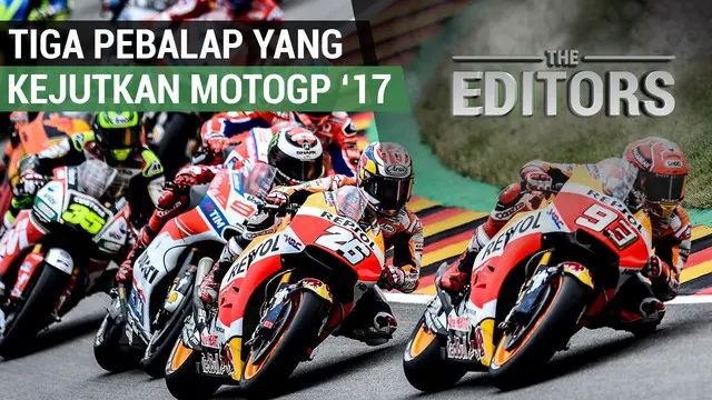 VIDEO: Tiga Pebalap yang Mengejutkan MotoGP 2017