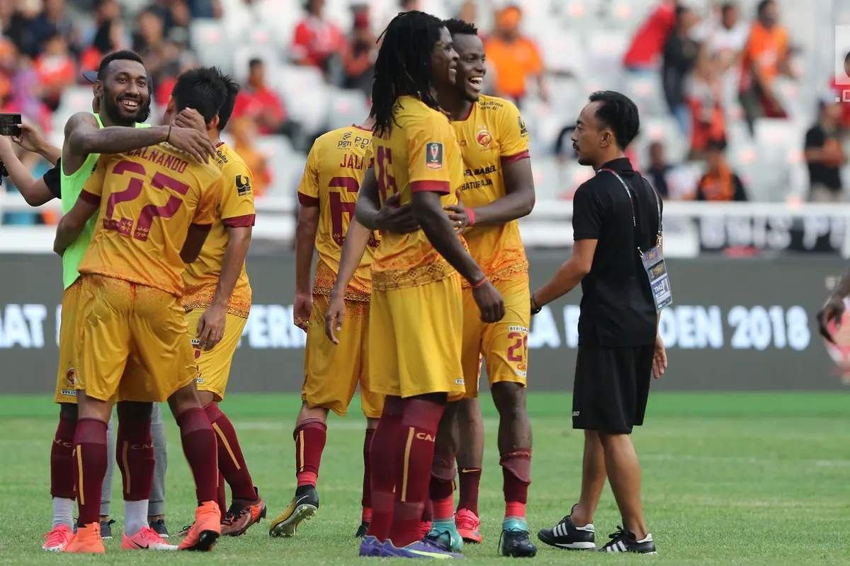 Rebut Peringkat Ketiga Piala Presiden, Sriwijaya FC Tundukkan PSMS Medan