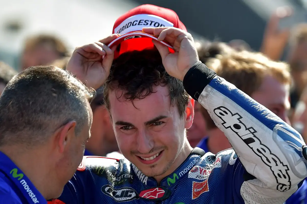 Jorge Lorenzo (AFP PHOTO/ VINCENZO PINTO)