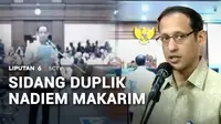 Dalam dupliknya terdakwa kasus korupsi pengadaan chromebook Nadiem Makarim membantah semua dakwaan Jaksa. Hakim akan memvonis Nadiem pada 30 Juni mendatang.