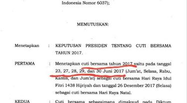 Tanggal 23 Juni 2017 Cuti Bersama Lifestyle Fimela Com