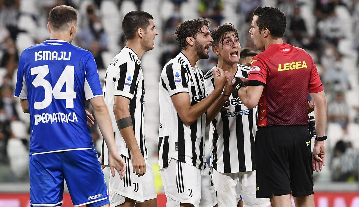 Bermain di depan puluhan ribu pendukung mereka, Juventus dipaksa menyerah 0-1 melawan Empoli pada laga Serie A akhir pekan ini. (Foto: AP/LaPresse/Fabio Ferrari)