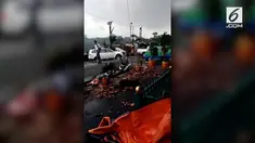 Stasiun Batutulis menjadi salah satu tempat yang dilanda angin puting beliung. Seorang tukang ojek online menceritakan kondisi stasiun usai putinig bliung melanda.