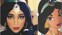 Lihat Bagaimana Hijab Ubah Wanita Ini Jadi Putri Disney. Sumber : mymodernmet.com.