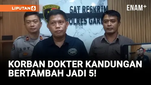 VIDEO: Jumlah Korban Dokter Kandungan di Garut Bertambah Jadi 5!