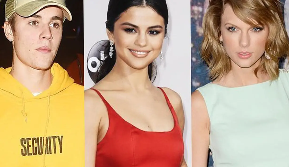 Artis cantik Selena Gomez dan taylor Swift tengah berada dalam pertikaian, dan dikabarkan penyebabnya adalah Justin Bieber. Belum tahu kebenarannya, Taylor dikabarkan tak suka dengan Selena. (doc.aceshowbiz)