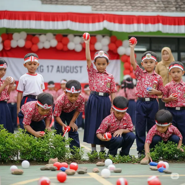 Mencari Benda Merah-Putih