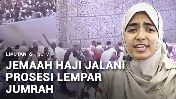 Jemaah Haji Jalani Proses Lempar Jumrah hingga Tahalul di Mina, Arab Saudi
