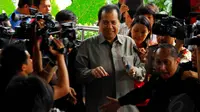 Pria yang biasa disapa CT itu ingin mengajak KPK bersama-sama dengan pemerintah khususnya yang bergerak di bidang perekonomian untuk melakukan langkah-langkah pencegahan korupsi, Jakarta, Rabu (28/5/14). (Liputan6.com/Miftahul Hayat)