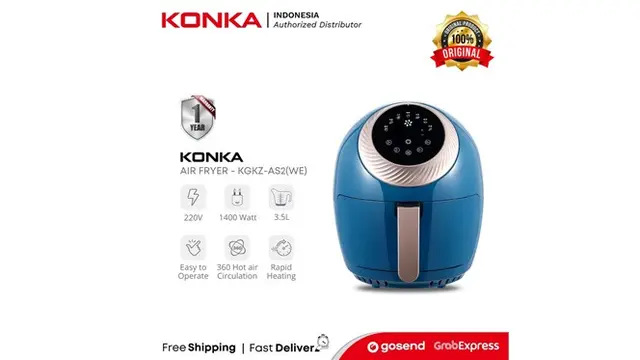 9 Merek Air Fryer Harga Rp 500 Ribuan, Pilihan Terbaik untuk Dapur Sehat & Hemat