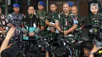 Penetapan tersangka dalam kasus dugaan suap di Basarnas yang menjerat Kabasarnas Marsekal Madya TNI Henri Alfiandi menyalahi ketentuan. (Liputan6.com/Helmi Fithriansyah)