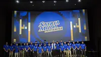 Launching Satria Muda untuk IBL 2025 (Liputan6.com/Thomas)