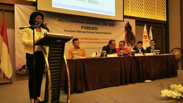 Triwatty Marciano Resmi Jadi Ketum PP Pordasi