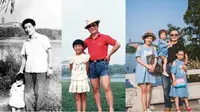Karena Cinta, Ayah Anak Ini Selalu Foto Berdua Selama 35 Tahun
