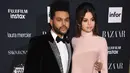 Selama diketahui publik memiliki hubungan spesial, Selena dan The Weeknd memang tidak pernah menyembunyikannya dari publik. Kemesraan pun kerap diperlihatkannya, hanya saja keduanya memang sibuk dengan karier bermusiknya. (AFP/Angela Weis)