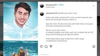 Gubernur Jawa Barat Ridwan Kamil menulis pesan haru sampaikan kebaikan sang anak, Emmeril Kahn Mumtadz atau Eril semasa hidup. (Instagram&nbsp;@ridwankamil)