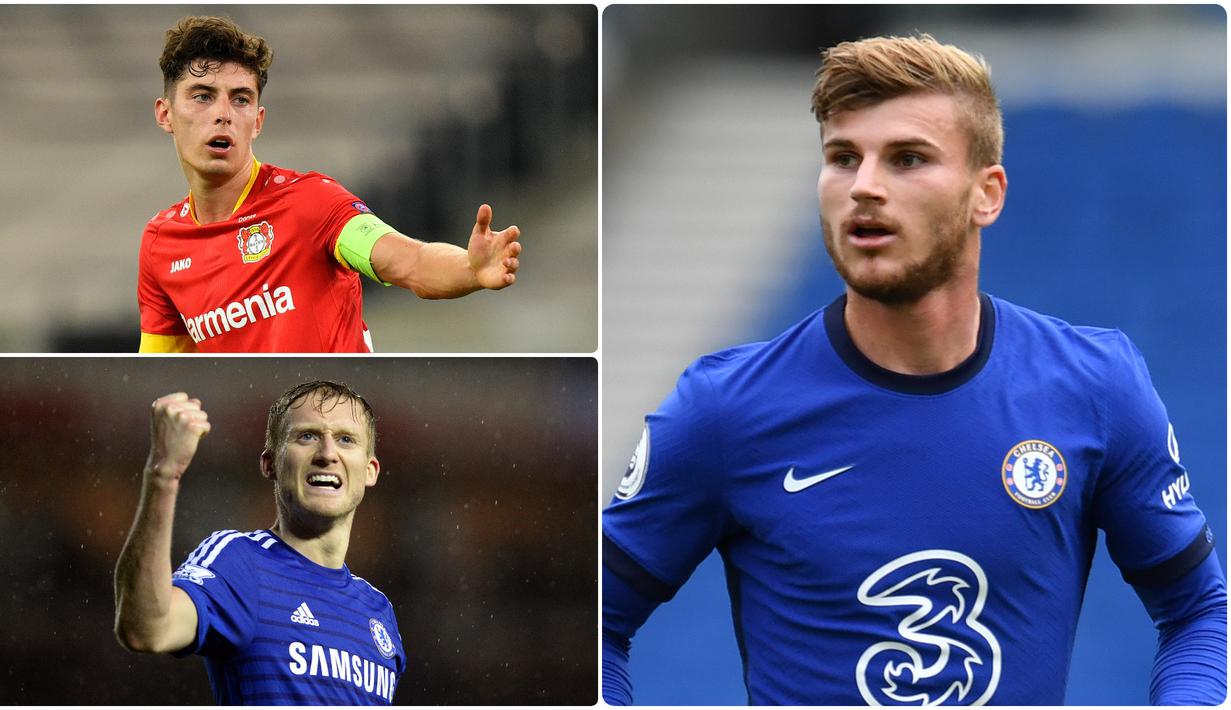 Chelsea jadi salah satu klub Liga Inggris yang banyak mendatangkan pemain di bursa transfer musim panas ini. Timo Werner dan Kai Havertz menjadi rekrutan pemain asal Jerman yang dilabuhkan Chelsea. Berikut 6 pemain Jerman yang direkrutan Chelsea.