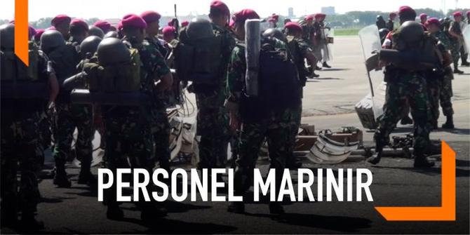 VIDEO: 1500 Personel Marinir Diterbangkan ke Jakarta