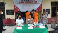 Polisi Tangkap Geng Begal Sadis di Tangerang, Sehari Bisa Beraksi di Banyak Tempat. (Liputan6.com/Pramita Tristiawati)