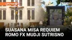 Ibadah Misa Requiem untuk budayawan sekaligus rohaniwan Katolik, Romo FX Mudji Sutrisno SJ, digelar di Kapel Kolese Kanisius, Menteng, Jakarta Pusat, Senin malam.