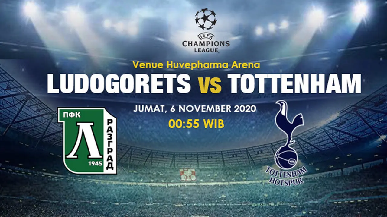 Prediksi Ludogorets Vs Tottenham Hotspur