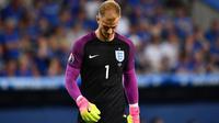 Penjaga gawang tim nasional Inggris, Joe Hart. (AFP/Bertrand Langlois)
