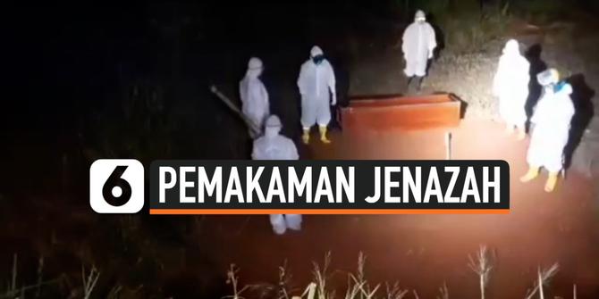 VIDEO: Begini Cara Pemakaman PDP Corona di Tasikmalaya