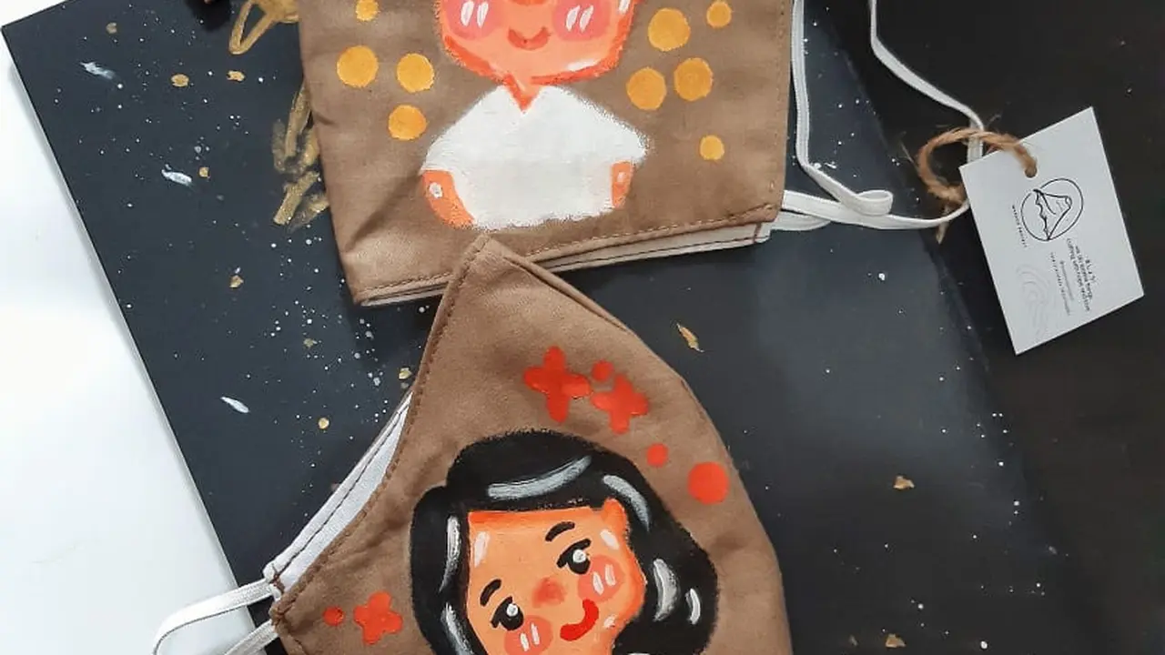 Masker Lukis.