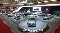 Booth Mitsubishi di GIIAS 2017. (MMKSI)