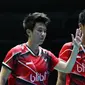 Ganda campuran Indonesia Tontowi Ahmad/Liliyana Natsir lolos ke final Badminton Asia Championships 2016 di Wuhan, Tiongkok, Sabtu (30/4/2016). (Liputan6.com/Humas PB PBSI)