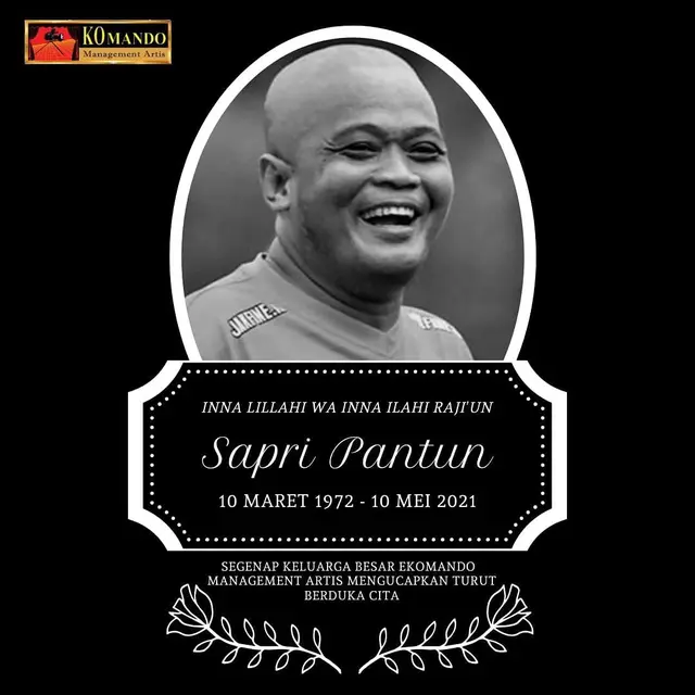 Unggahan Eko Patrio soal Sapri Pantun. (Foto: Instagram @ekopatriosuper)
