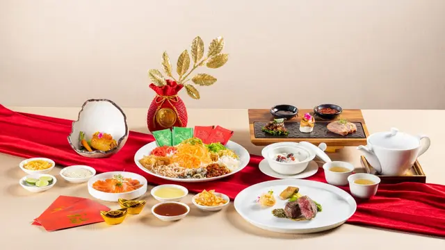 Foto hidangan Imlek/InterContinental