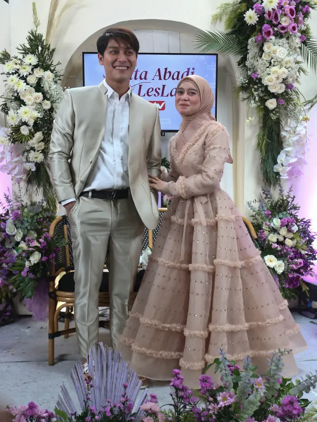 Lesti Kejora dan Rizky Billar (Liputan6.com/Budi Santoso)
