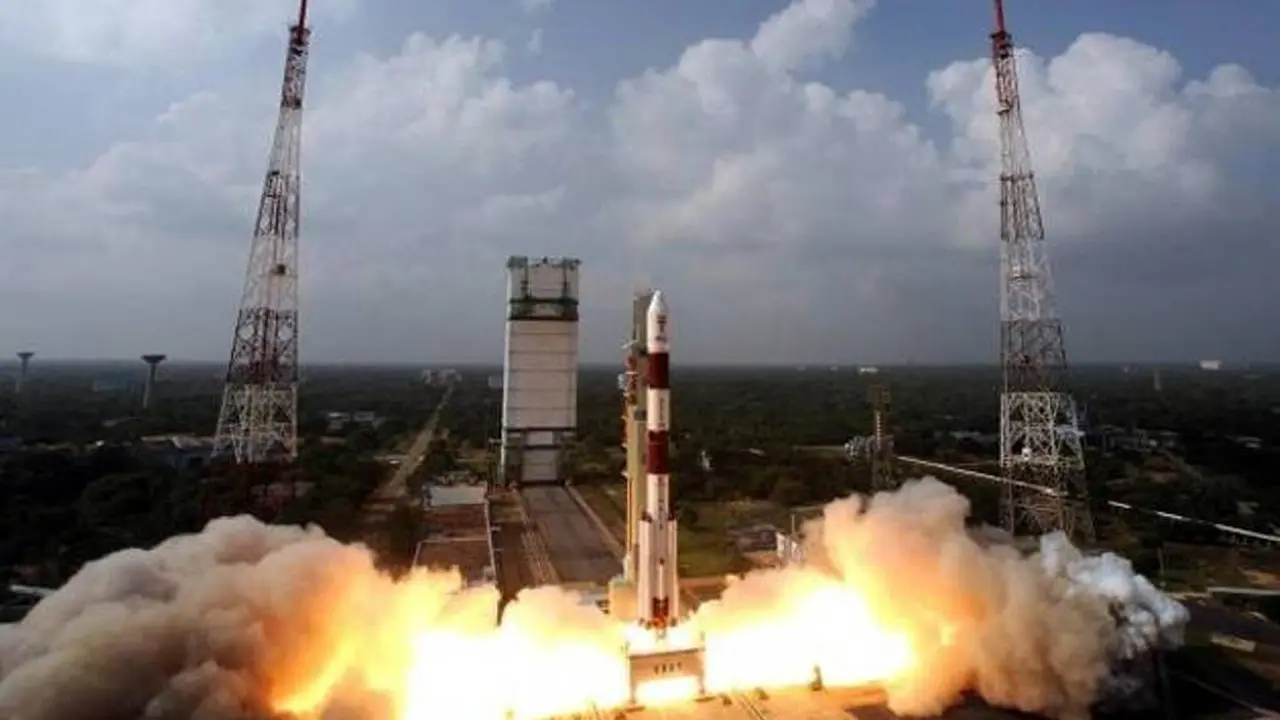 Rekor peluncuran 104 satelit di India. (NewsNation.In)