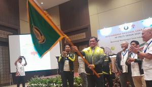 Nurdin Halid terpilih secara aklamasi sebagai Ketua Umum Pengurus Pusat Persatuan Lawn Tenis Indonesia (PP Pelti) periode 2024-2028. (PP Pelti)