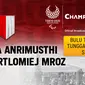 Dheva Anrimusthi vs Bartlomiej Mroz (Polandia)