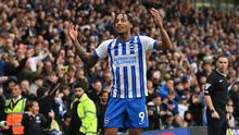 Striker Brasil berusia 22 tahun, Joao Pedro didatangkan Brighton and Hove Albion pada awal musim 2023/2024 dari tim Championship, Watford dengan nilai transfer 34,2 juta euro atau setara Rp588 miliar. Pada musim pertamanya ia sukses mencetak 20 gol di semua kompetisi, termasuk 9 gol di Premier League. Musim ini ia telah mencetak satu gol dari dua laga saat mencetak gol kemenangan 2-1 atas Manchester United pada pekan kedua Premier League 2024/2025. (AFP/Glyn Kirk)