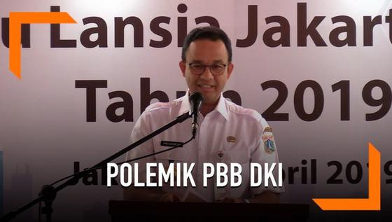 VIDEO: Polemik PBB Gratis DKI, Anies Angkat Bicara