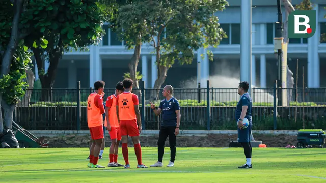 Foto: Timnas Indonesia U-17 Gelar Latihan Persiapan untuk Piala Asia 2026 setelah Pulang Cepat dari AFF