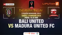 Live Streaming Bali United vs Madura United FC (Liputan6.com/Trie yas)